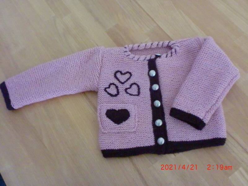 Mädchen Trachtenjäckchen Grösse 80/86 von lillysell4