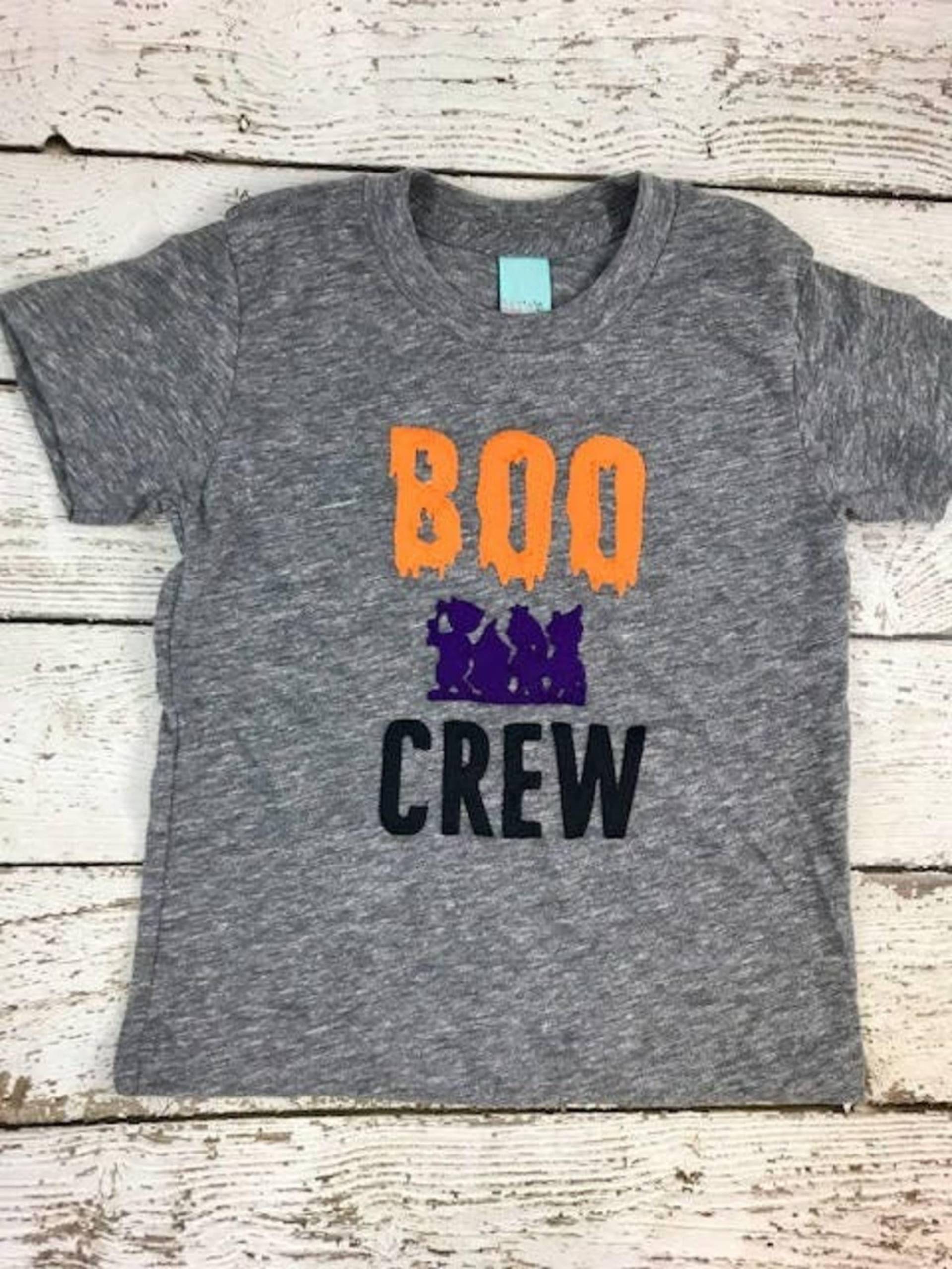 Boo Crew Shirt Für Erwachsene, Halloween Frauen, Männer, Süßes Oder Saures von lilthreadzclothing