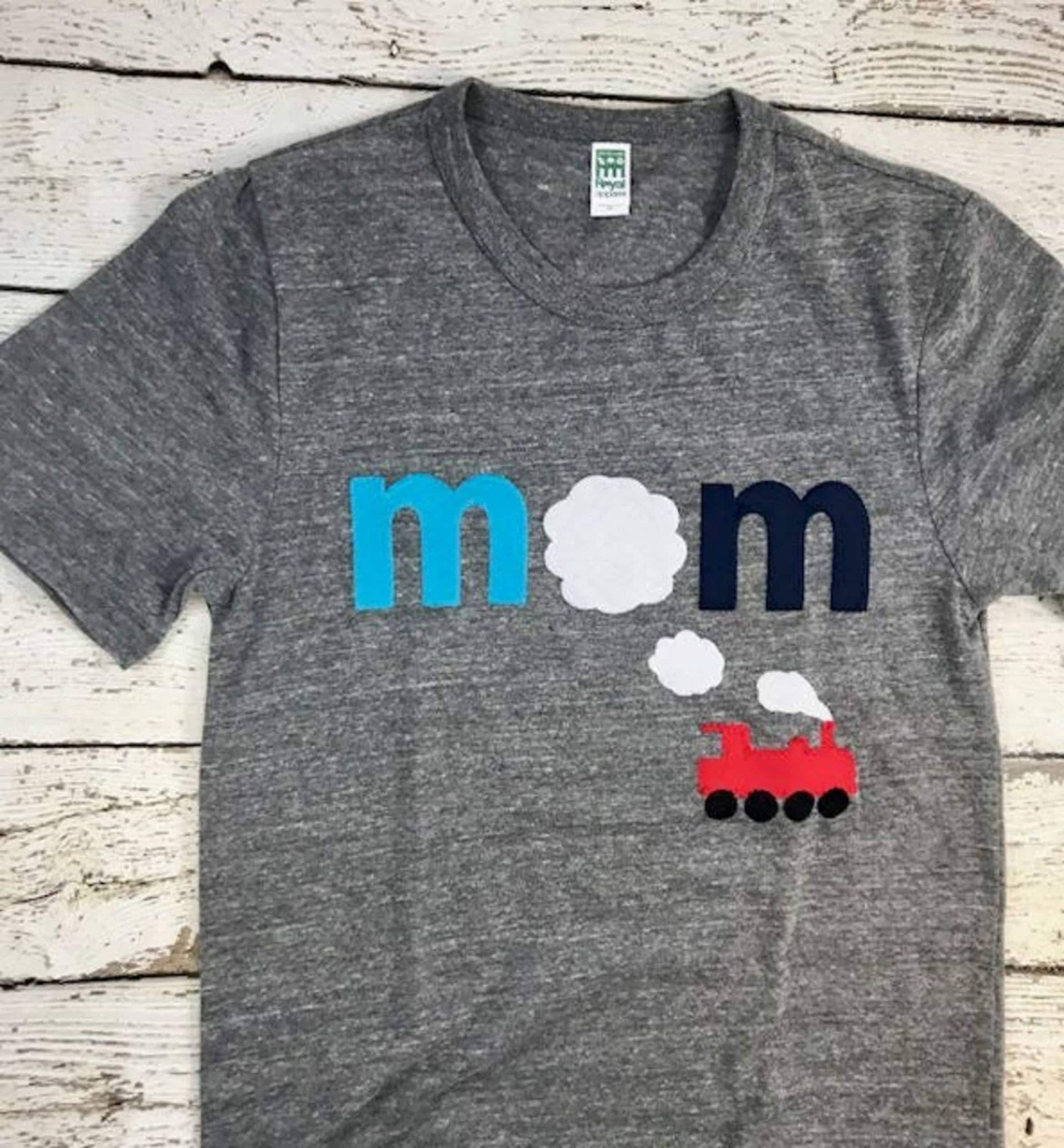 Mama Shirt, Zugfamilie Tshirt, Damen Damenbekleidung, Zug Party Mama, Familien T-Shirts, T-Shirt von lilthreadzclothing