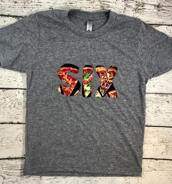 Pizza Shirt Für Kinder, Geburtstag Tshirt Party von lilthreadzclothing