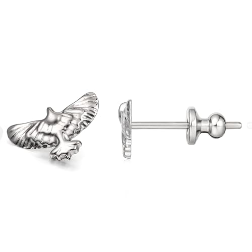 Limerencia G23 Hypoallergen Titan Ohrstecker für Damen,20G Nickelfrei Medizinische Ohrringe Gesundheitsstöpsel für empfindliche Ohren Damenschmuck von limerencia