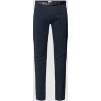 Lindbergh Classic Fit Chino mit Gesäßtaschen in Marine, Größe 33/34 von lindbergh