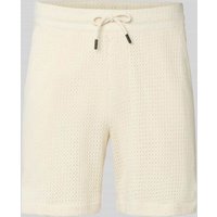 Lindbergh Shorts mit elastischem Bund in Ecru, Größe XL von lindbergh