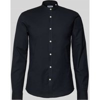 Lindbergh Slim Fit Freizeithemd mit Stehkragen in Black, Größe M Lindbergh Slim Fit Freizeithemd mit Stehkragen in Black, Größe M von lindbergh