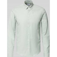 Lindbergh Slim Fit Freizeithemd mit Knopfleiste Modell 'Oxford' in Lind, Größe XXL Lindbergh Slim Fit Freizeithemd mit Knopfleiste Modell 'Oxford' in Lind, Größe XXL von lindbergh