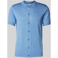 Lindbergh Slim Fit Freizeithemd mit Logo-Stitching Modell 'Ecovero' in Hellblau, Größe XL Lindbergh Slim Fit Freizeithemd mit Logo-Stitching Modell 'Ecovero' in Hellblau, Größe XL von lindbergh