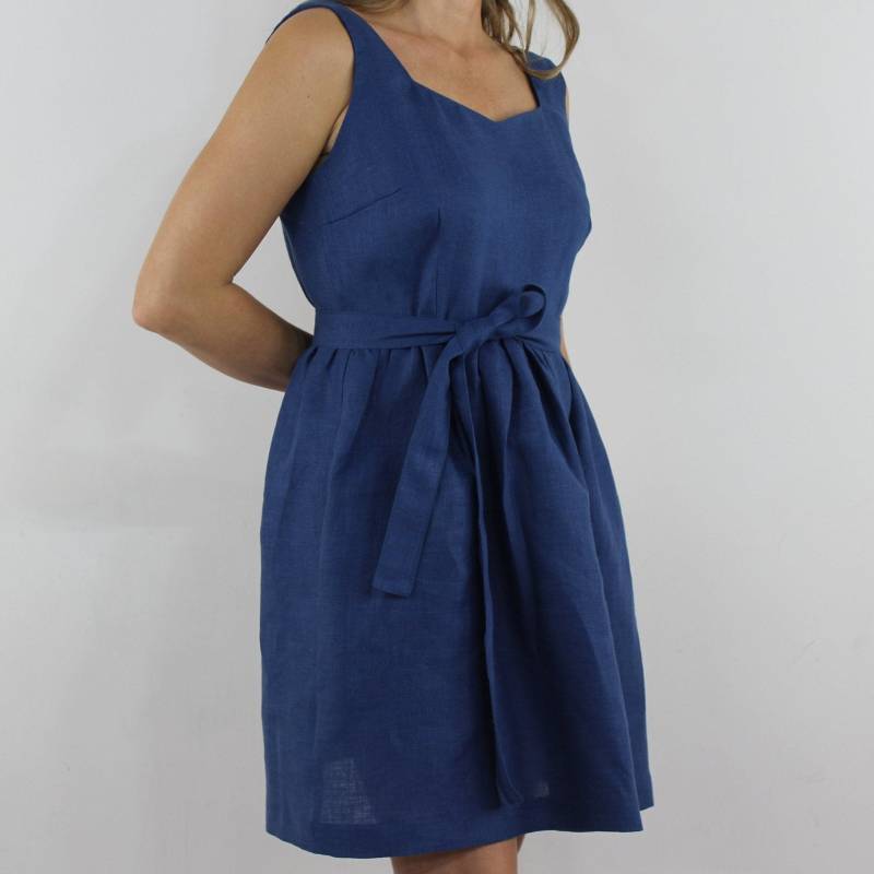 Leinen Damenkleid, Lässiges Kleid, Sommerkleid von linencity