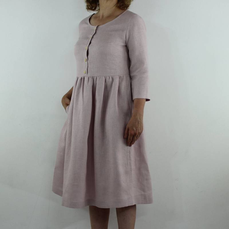 Leinen Damenkleid, Lässiges Kleid, Sommerkleid von linencity