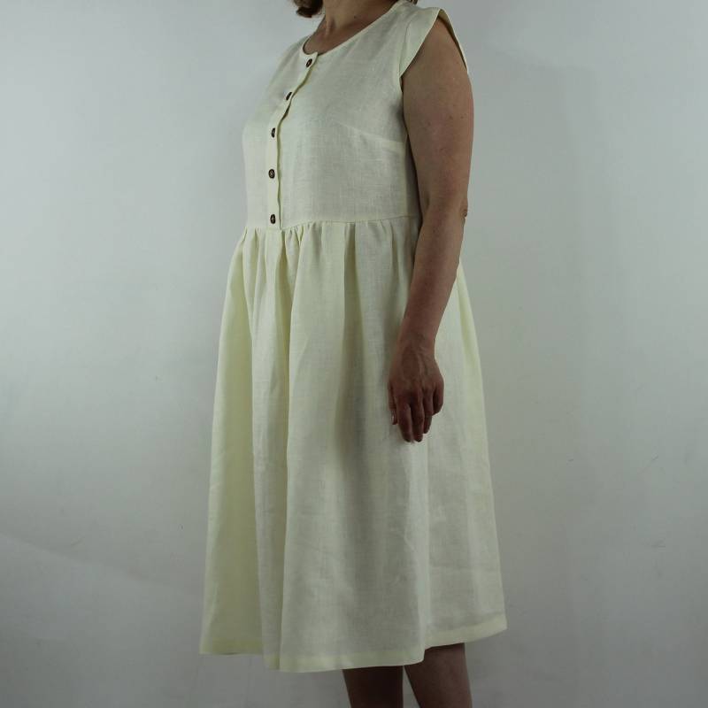 Leinen Damenkleid, Lässiges Kleid, Sommerkleid von linencity