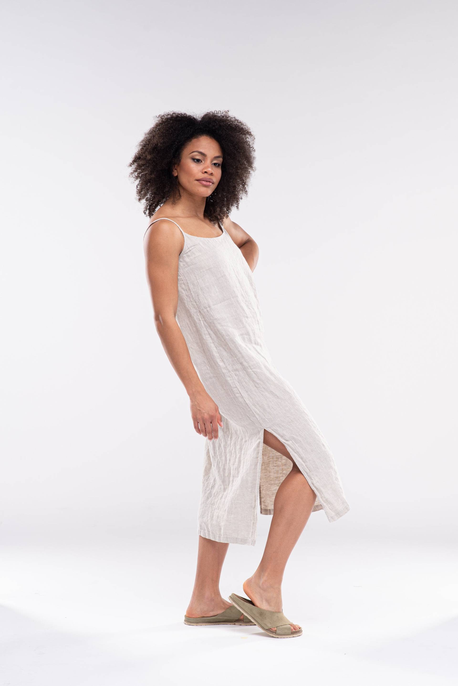 Leinen Kleid Kiara/Kleider Für Frauen Strandkleid von linenfairytales