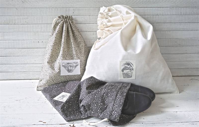 Speicher Für Die Reise Taschen/Kleidung Schuhe Unterwäsche Handarbeit von linlainecoton