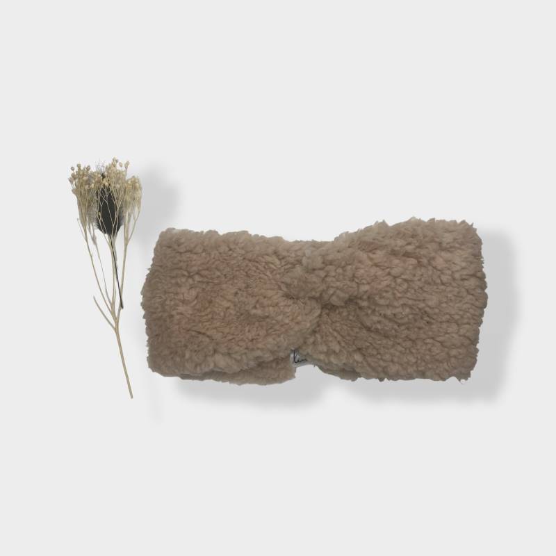 Haarband| Stirnband | Haarturban| Knotenhaarband Bandeau Headband| Weihnachten |Teddyplüsch Mutter Tochter Erwachsene |Kind von linliebevoll