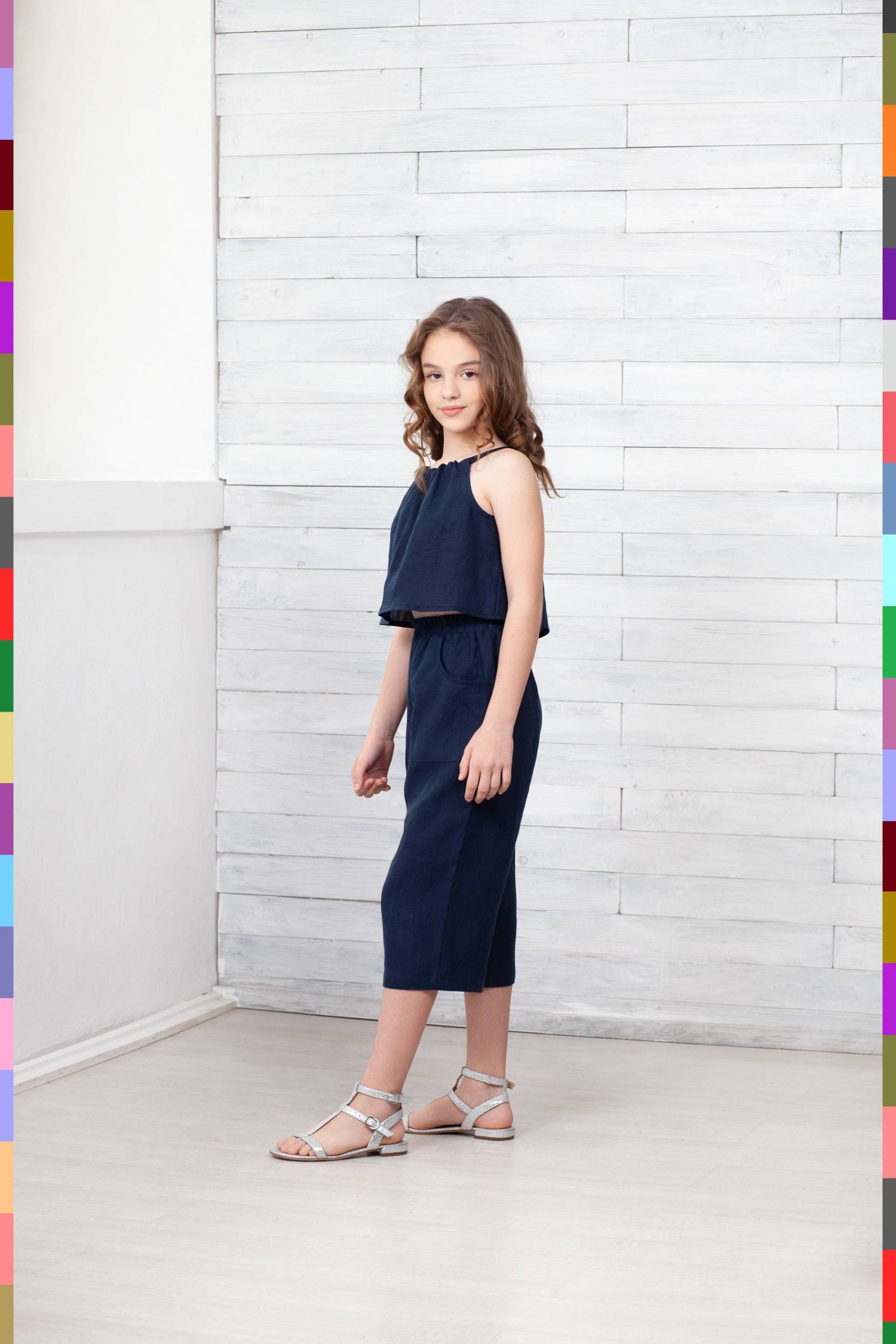 10 Us Kid's - Blau Dunkel. Versandfertig. A250 von linocolore