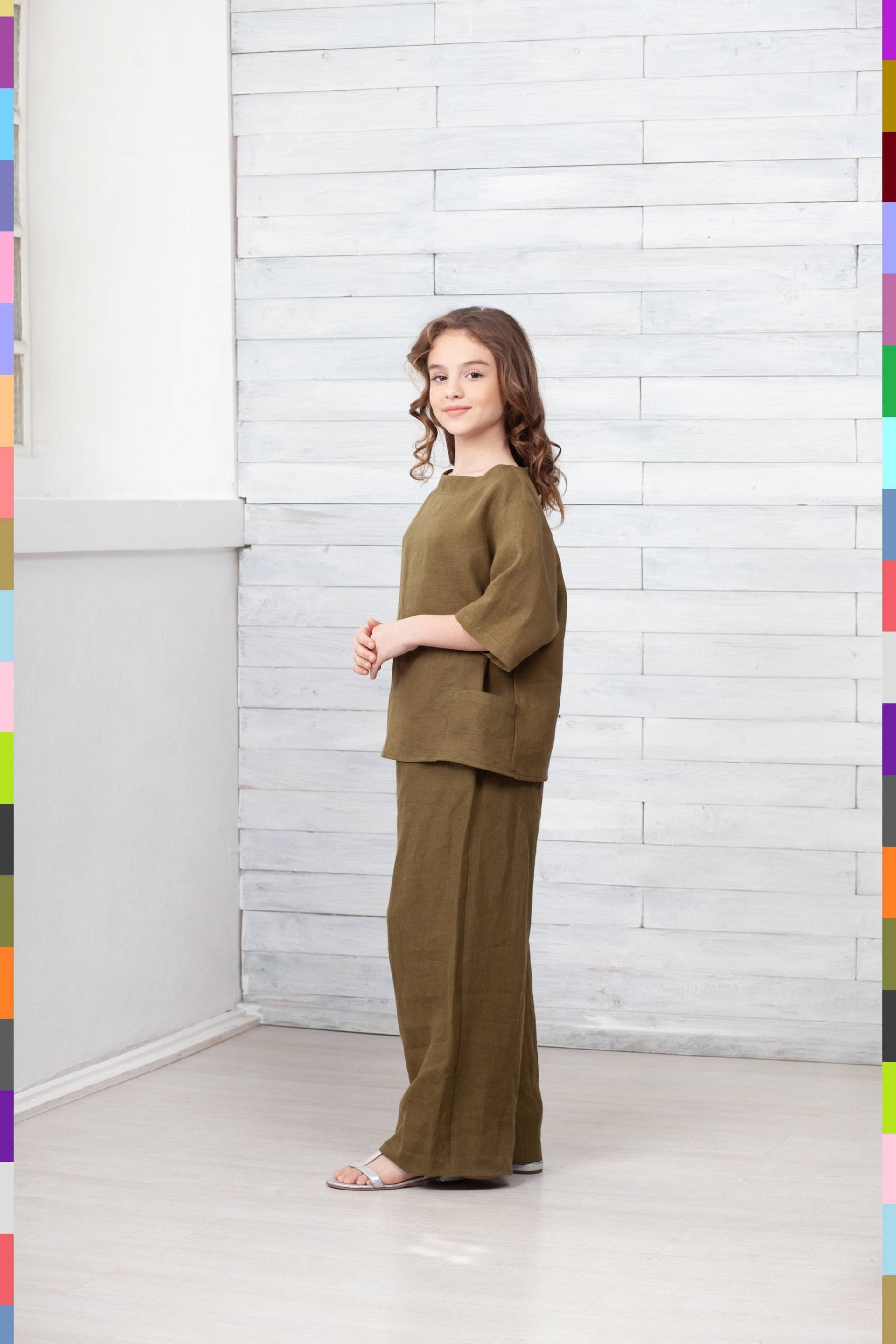 10 Us-Kid's - Khaki. Versandfertig. A230 von linocolore