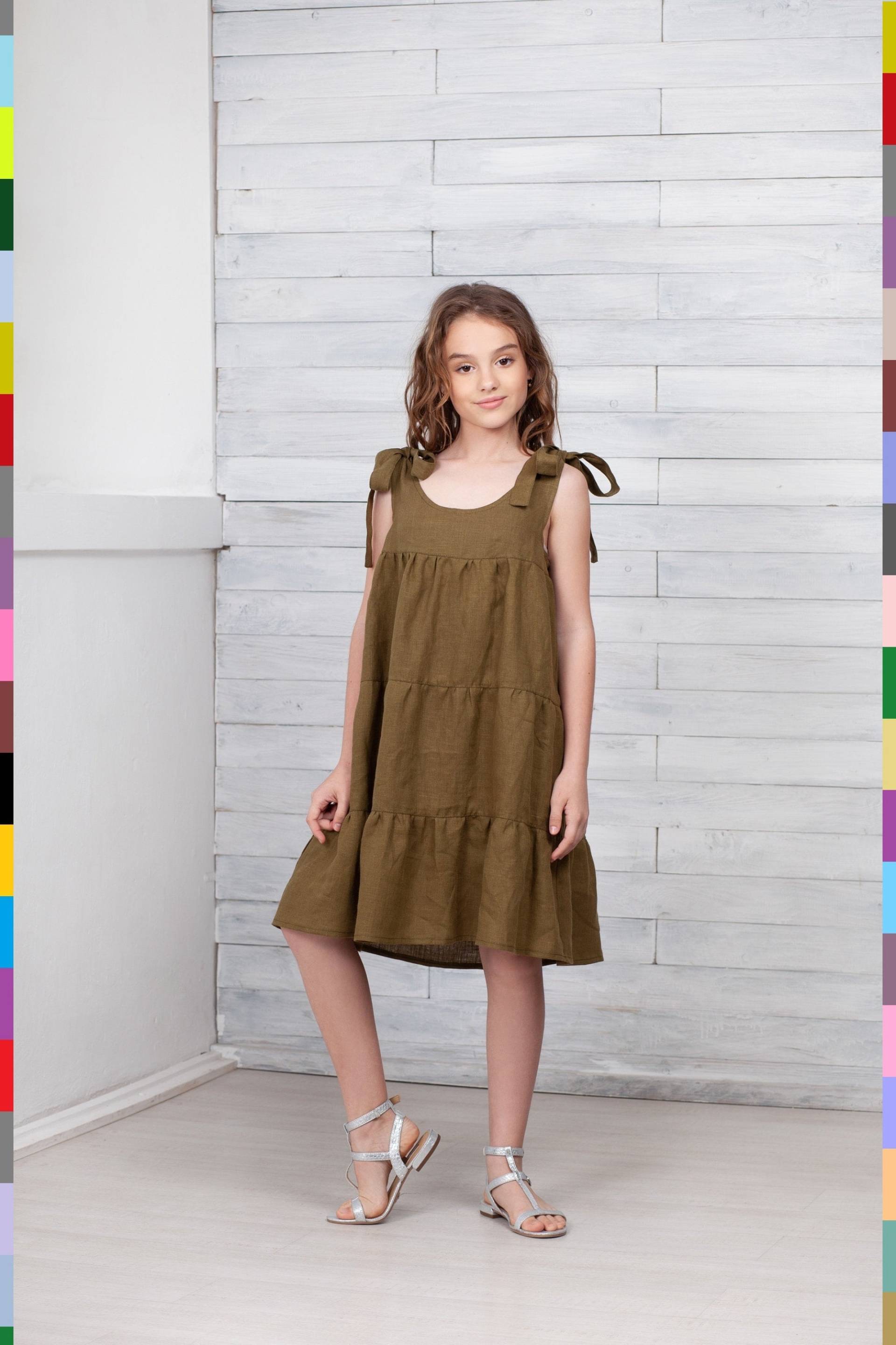 10 Us-Kid's - Khaki. Versandfertig. A246 von linocolore