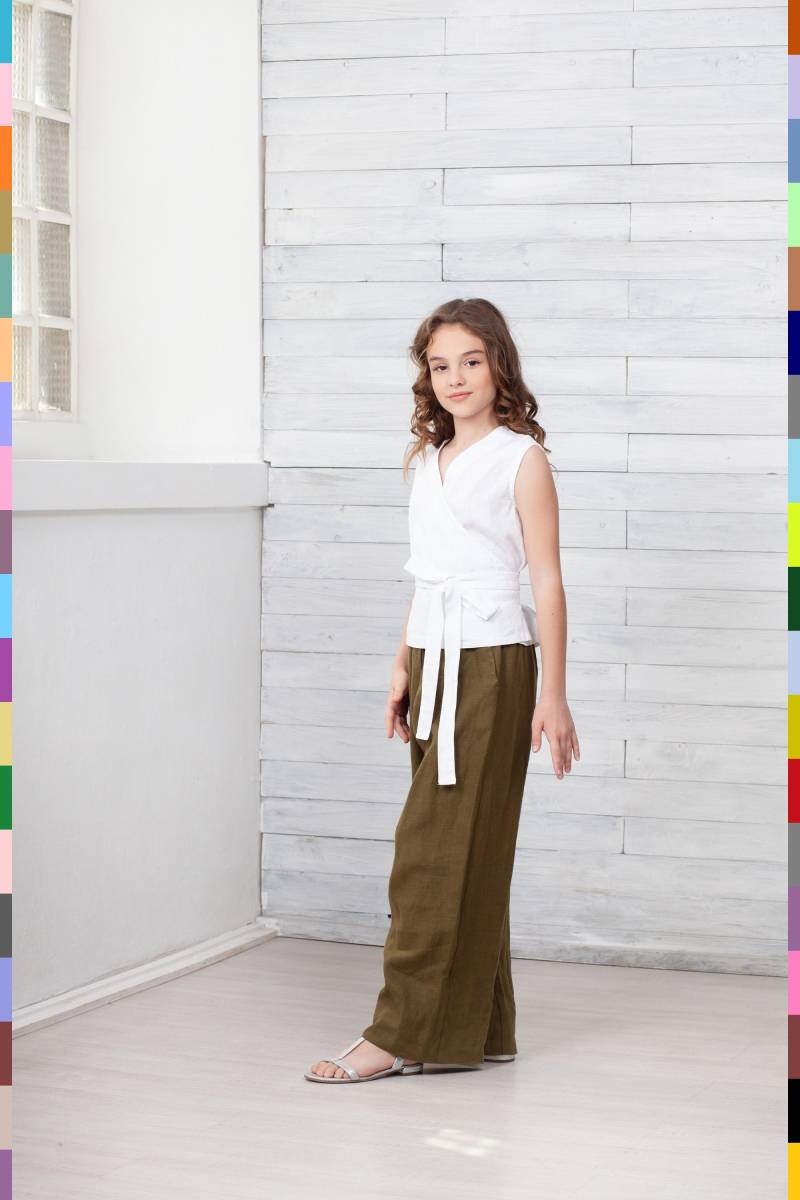 10 Us Kid's - Weiss. Versandfertig. A273 von linocolore