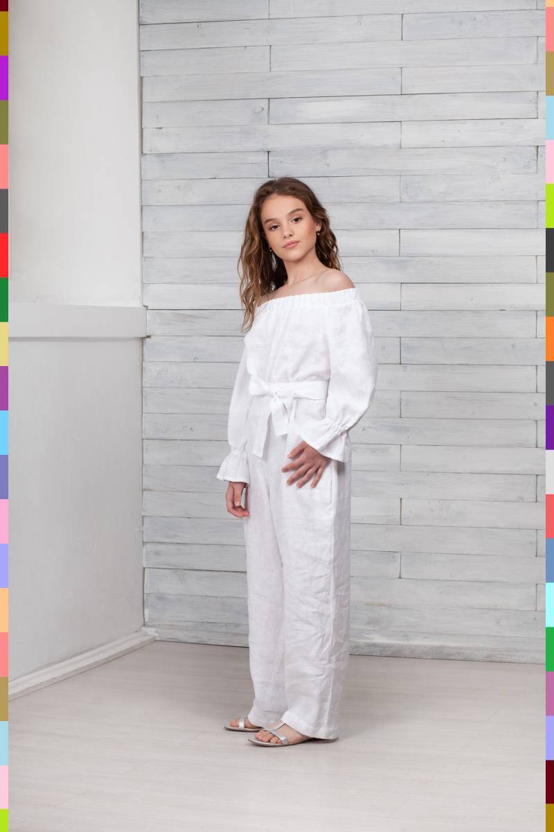 8 Us-Kid's - White. Versandfertig. A321 von linocolore