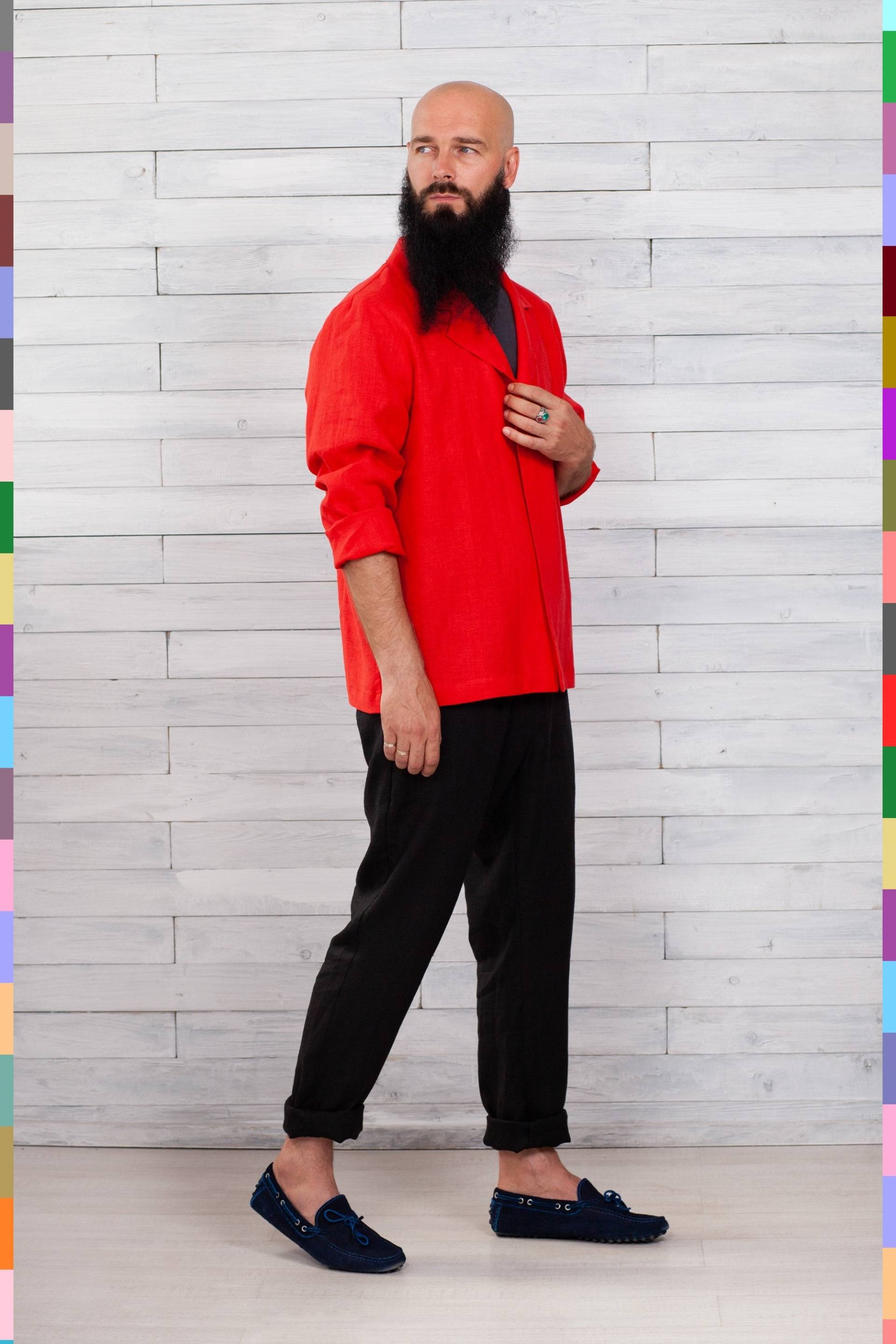 M - Rot. Versandfertig. A343 von linocolore