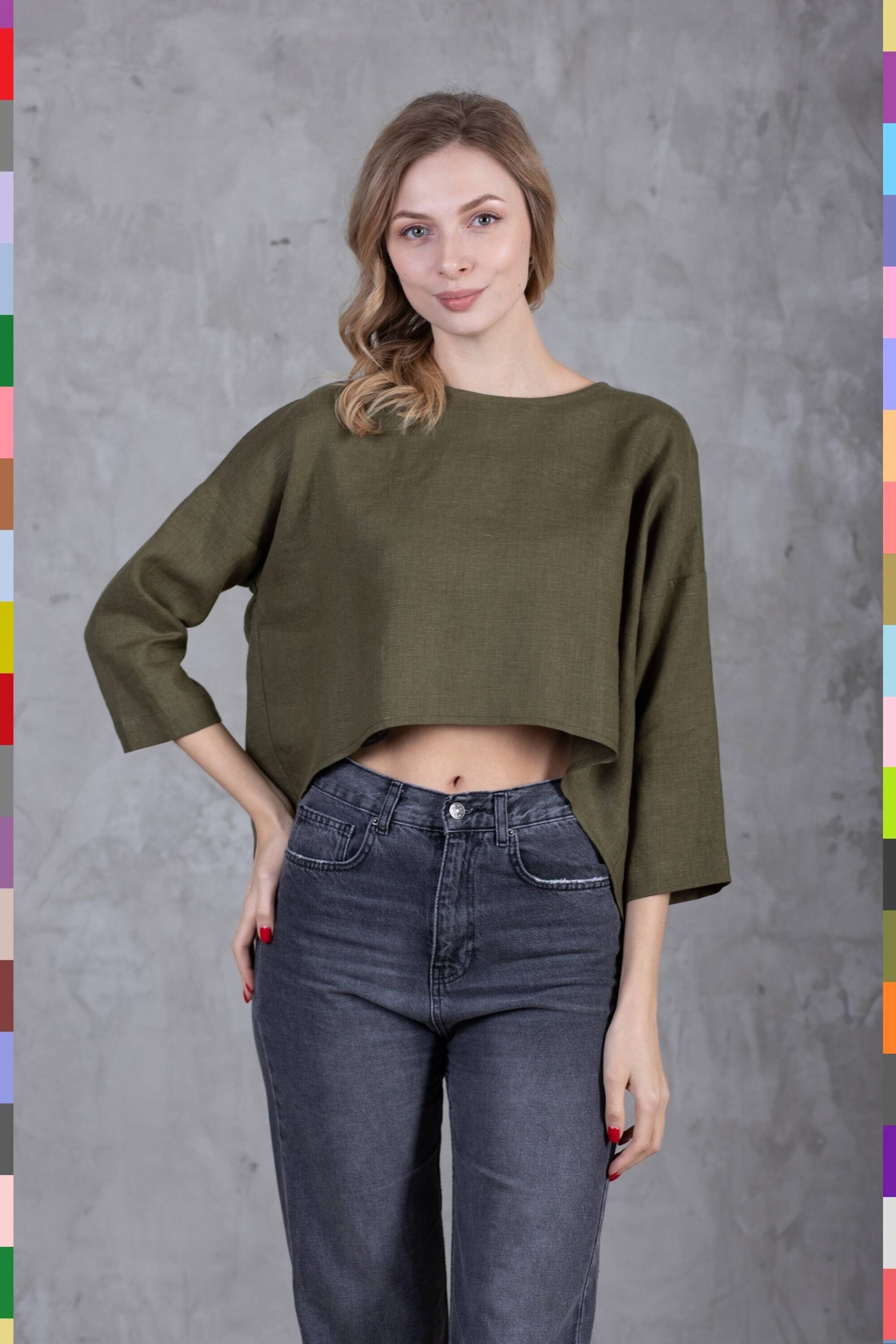 S - Khaki. Versandfertig. A640 von linocolore