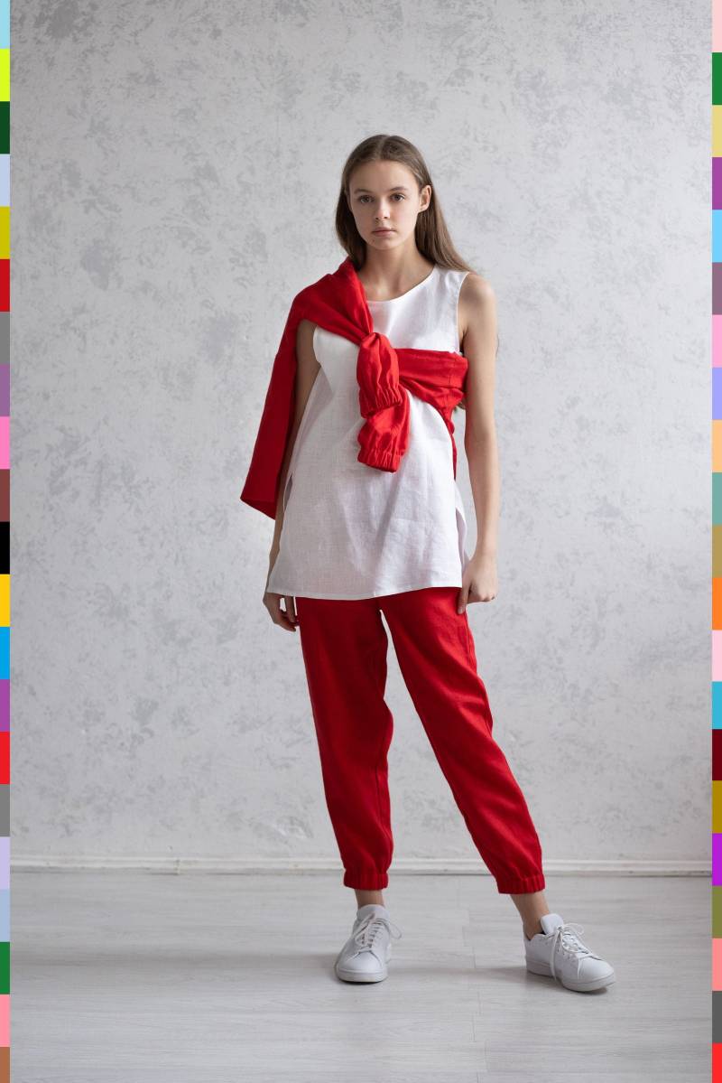 xs - Rot. Versandfertig. A387 von linocolore