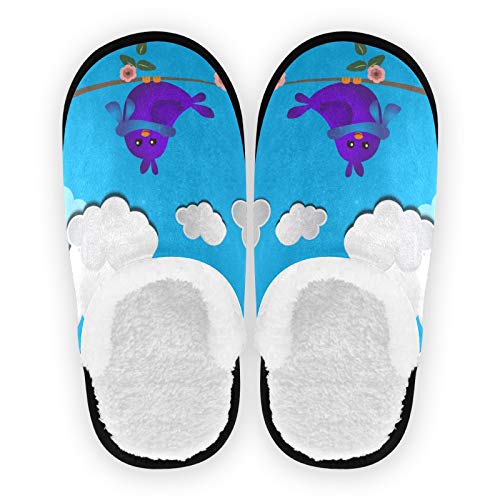 linomo Süß Tier Vogel Hausschuhe für Frauen Männer Kinder, Frauen Hausschuhe Hausschuhe Hausschuhe Hausschuhe Schlafzimmer Reiseschuh von linomo