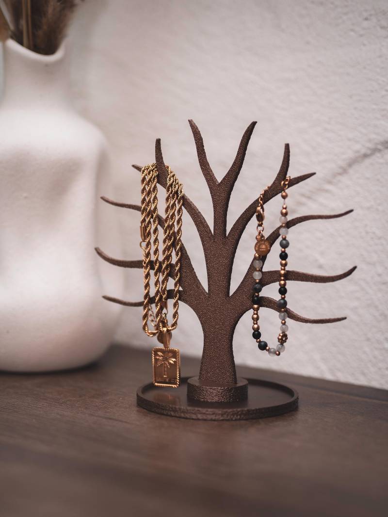 Fineline Boho Schmuckständer Baum Für Armbänder, Ringe, Earcuffs, Creolen Mit Ablage in Verschiedenen Farben Fineline Boho Schmuckständer Baum Für Armbänder, Ringe, Earcuffs, Creolen Mit Ablage in Verschiedenen Farben von linorihomediy