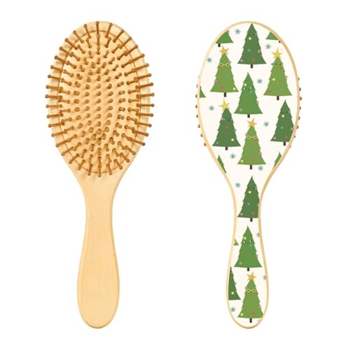 Funny Christmas Tree Wood Hair Brushes Wooden Paddle Brush for Hair Wooden Brush for Hair Wooden Massage Brush Funny Christmas Tree Wood Hair Brushes Wooden Paddle Brush for Hair Wooden Brush for Hair Wooden Massage Brush von linqin