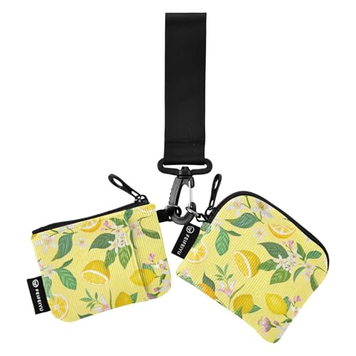 Lemon Tropic Fruits Dual Coin Purse Credit Card Holder Wallet Slim Detachable Money Organizers with Zipper Coin Pocket for Work Travel 2 Pcs, Zitrone Tropic Fruits, 1 size Lemon Tropic Fruits Dual Coin Purse Credit Card Holder Wallet Slim Detachable Money Organizers with Zipper Coin Pocket for Work Travel 2 Pcs, Zitrone Tropic Fruits, 1 size von linqin