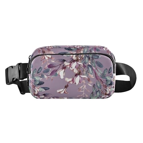Robinien stilvolle Gürteltasche für Damen und Herren, wasserabweisend, Diebstahlschutz, Hüfttasche mit verstellbarem Gurt, für Einkaufen, Sport, Arbeit, Aquarell Robinien, 1 size von linqin