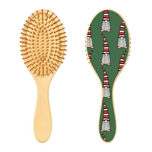Scandinavian Gnomes Christmas Green Wooden Brush Paddle Hair Brushes for Women Wooden Brush for Hair Natural Hair Brush Scandinavian Gnomes Christmas Green Wooden Brush Paddle Hair Brushes for Women Wooden Brush for Hair Natural Hair Brush von linqin