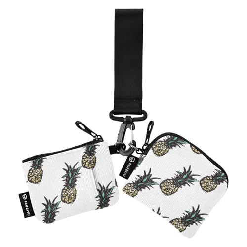 Summer Beach Ananas Dual Wristlet Wallets for Women Compact Size Credit Card Wallet Organizer with Wristle Strap for Men Women 2 Pcs, Sommer-Strand-Ananas, 1 size Summer Beach Ananas Dual Wristlet Wallets for Women Compact Size Credit Card Wallet Organizer with Wristle Strap for Men Women 2 Pcs, Sommer-Strand-Ananas, 1 size von linqin