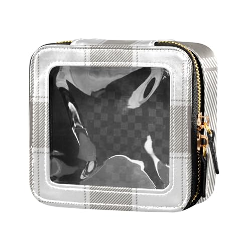 linqin Buffalo Make-up-Tasche für Geldbörse, Kulturbeutel, Kosmetiktasche, Organizer für Reisen, Schottenkaro Buffalo, 1 size von linqin