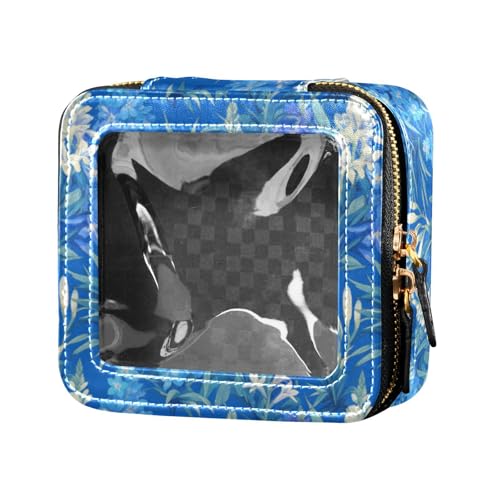 linqin Chic Hyazinthe Blue Flowerspristine Hypericum Lavender Cute Travel Makeup Bag Clear Toiletry Bag Cosmetic Organizer Case for Traveling, Chic Hyazinthe Blue Flowers, 1 size von linqin