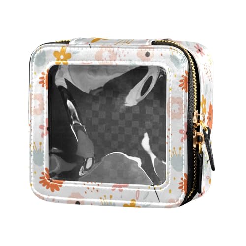 linqin Dekorative Kosmetiktasche mit Blumen, wasserdicht, transparent, Reisetaschen für Toilettenartikel, Kosmetiktasche für Damen, Dekorative Blumen, 1 size linqin Dekorative Kosmetiktasche mit Blumen, wasserdicht, transparent, Reisetaschen für Toilettenartikel, Kosmetiktasche für Damen, Dekorative Blumen, 1 size von linqin