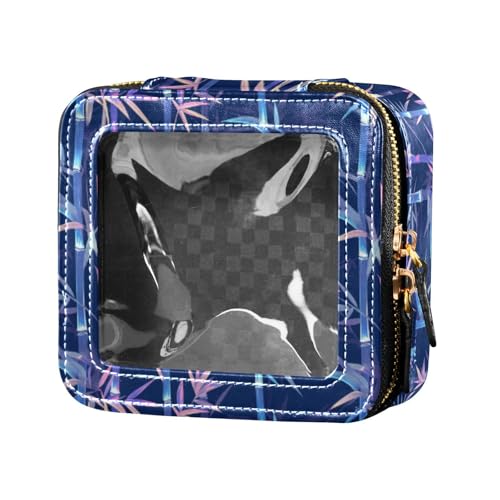 linqin Glasähnliche Bäume, niedliche Make-up-Tasche, transparente Reise-Kulturbeutel, Nagellack-Organizer-Tasche für Reisen, glasähnliche Bäume, 1 Größe, Glasähnliche Bäume, 1 size von linqin
