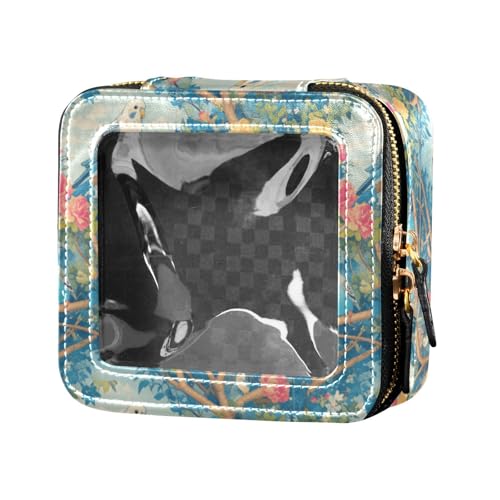 linqin Kosmetiktasche mit niedlichem Wellensittich, Vögel, transparent, klein, für Geldbörse, Kulturbeutel mit Reißverschluss, Kosmetiktasche für Damen, süße Wellensittiche, 1 Größe, Niedliche linqin Kosmetiktasche mit niedlichem Wellensittich, Vögel, transparent, klein, für Geldbörse, Kulturbeutel mit Reißverschluss, Kosmetiktasche für Damen, süße Wellensittiche, 1 Größe, Niedliche von linqin