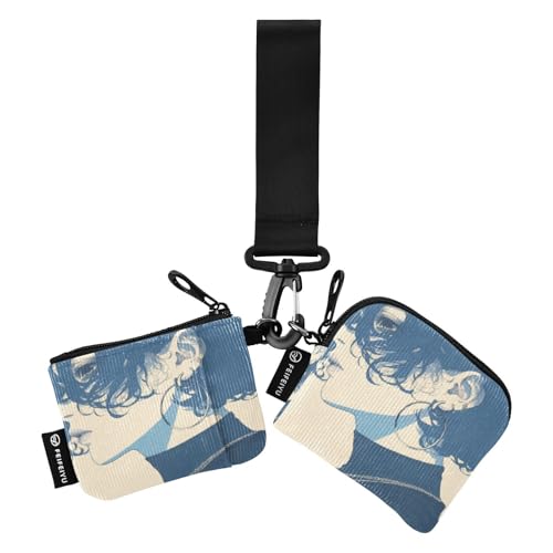linqin Münztaschen für Jungen und Damen, Kartenhalter, großes Fassungsvermögen, Handgelenktasche, Schlüsselhalter mit Schlüsselanhänger, für Damen und Mädchen, 2 Stück, Jungen, 1 size linqin Münztaschen für Jungen und Damen, Kartenhalter, großes Fassungsvermögen, Handgelenktasche, Schlüsselhalter mit Schlüsselanhänger, für Damen und Mädchen, 2 Stück, Jungen, 1 size von linqin