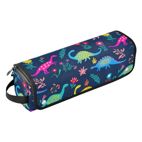 linqin Niedliche Dinosaurier-Werkzeug-Reisetasche mit Eisenmatte, Heizwerkzeug, Reisetasche, Organizer für Lockenstab Glätteisen, flacher Haartrockner, tragbarer Organizer, Niedlicher Dinosaurier, von linqin