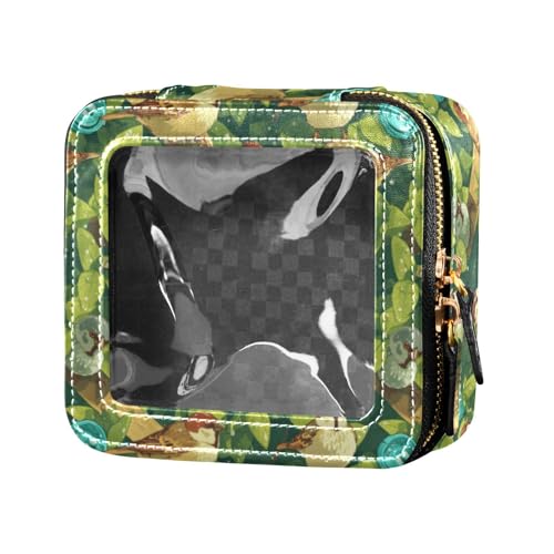 linqin Niedliche Reise-Make-up-Tasche mit Spatzenvögeln, transparente Reisetaschen für Toilettenartikel, Make-up-Organizer für Reisen, niedliche Spatzenvögel, 1 Größe, Niedliche Spatzenvögel, 1 size von linqin