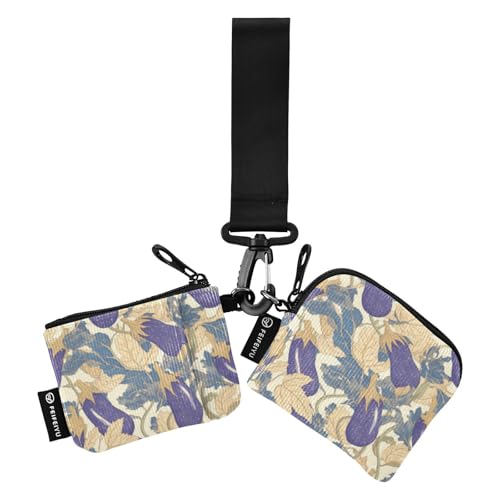 linqin Purple Eggplants Damen Münzgeldbörse Kartenhalter Slim Abnehmbar Frauen Kreditkartenetui Münzbörse mit Reißverschlussfach für Damen Mädchen 2 Packungen, Lila Auberginen, 1 size linqin Purple Eggplants Damen Münzgeldbörse Kartenhalter Slim Abnehmbar Frauen Kreditkartenetui Münzbörse mit Reißverschlussfach für Damen Mädchen 2 Packungen, Lila Auberginen, 1 size von linqin