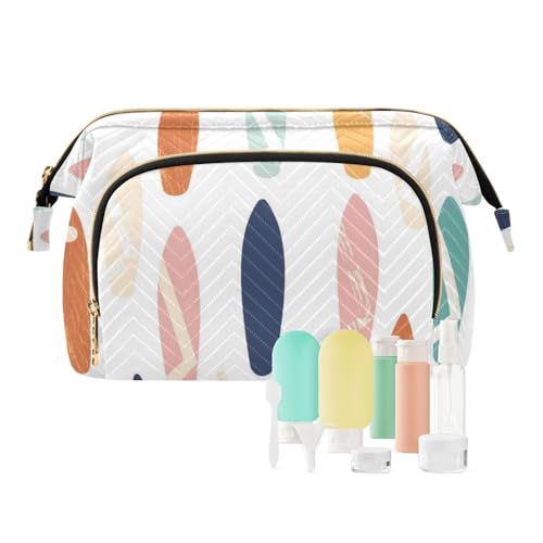 linqin Surfboards Sommer-Kulturbeutel, wasserdichte Tasche für Damen, Münzgeldbörse für Kosmetikaufbewahrung, Surfbretter Sommer, 1 size linqin Surfboards Sommer-Kulturbeutel, wasserdichte Tasche für Damen, Münzgeldbörse für Kosmetikaufbewahrung, Surfbretter Sommer, 1 size von linqin