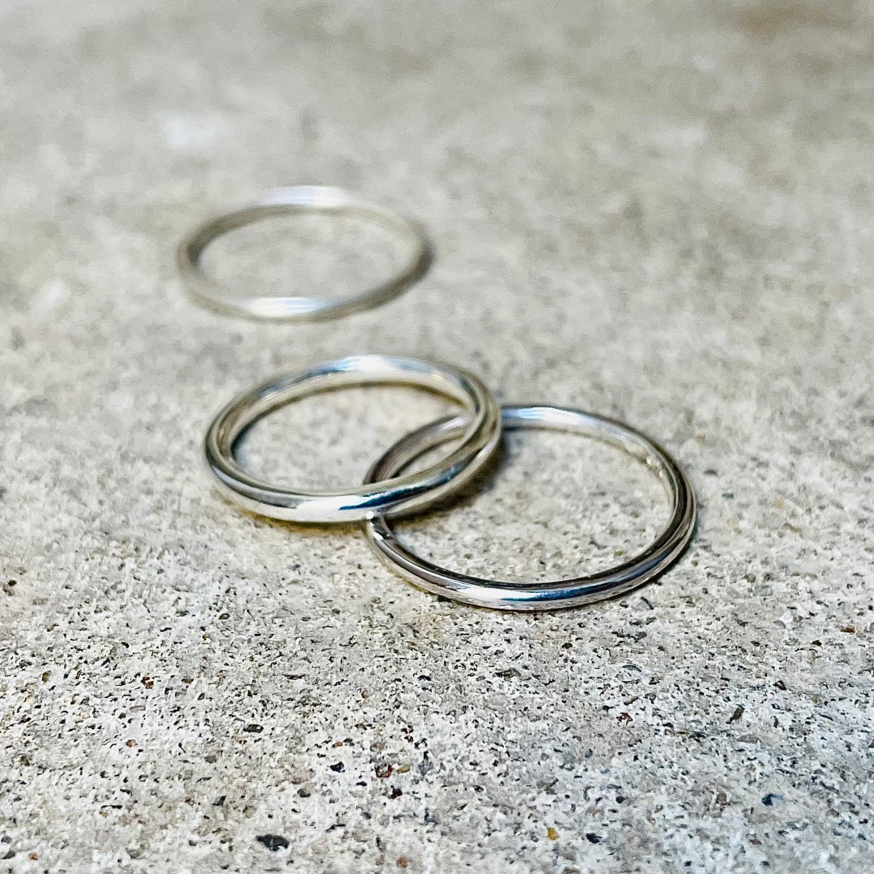 Circle Ring/Round Thin Minimal Collection Circle Ring/Round Thin Minimal Collection von lioWorks