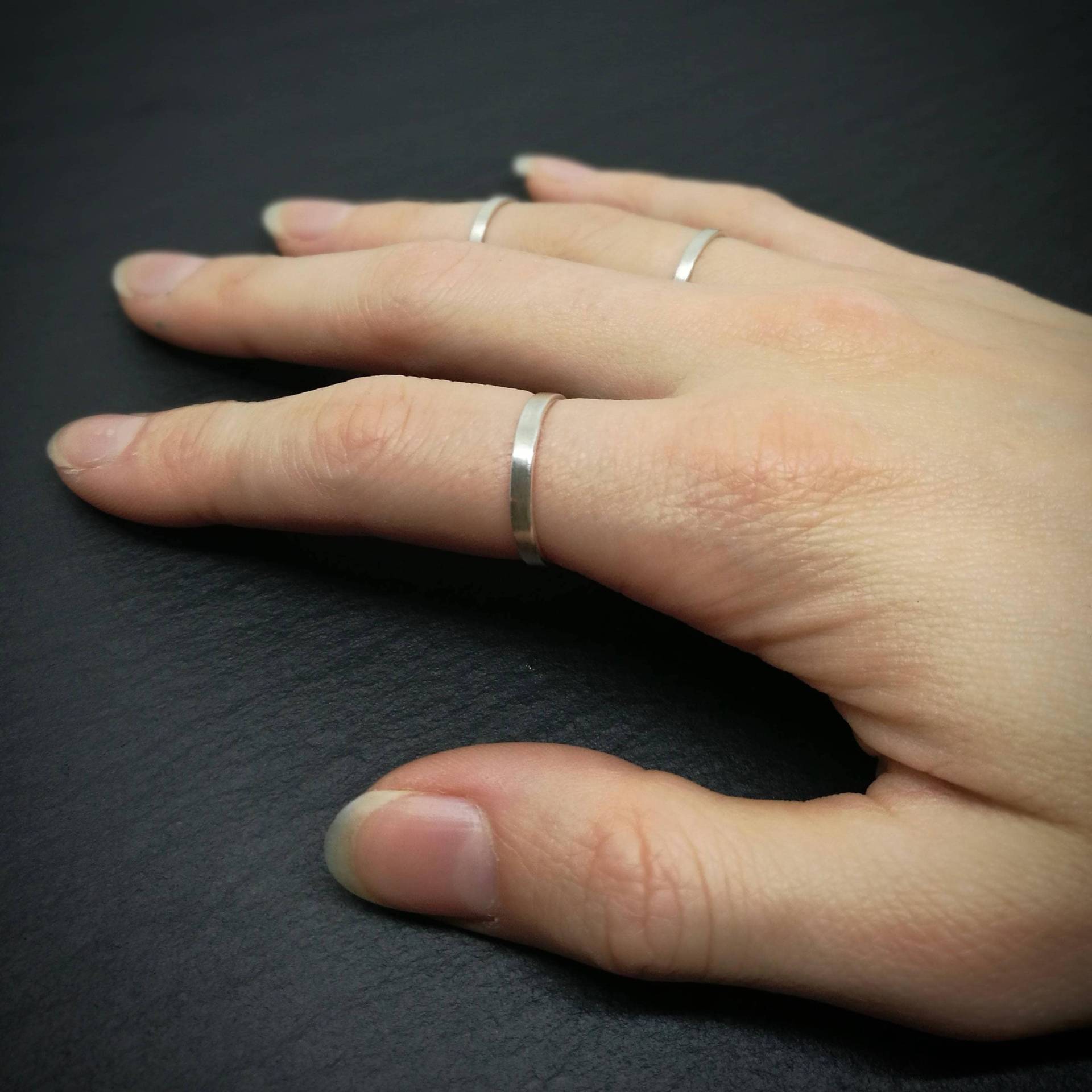 Flat Circle Ring/Thin Minimal Collection Flat Circle Ring/Thin Minimal Collection von lioWorks