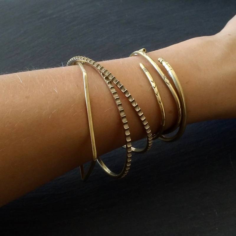 Gear Bracelet/Gearwheel Pointed Armreifen Zahnrad von lioWorks