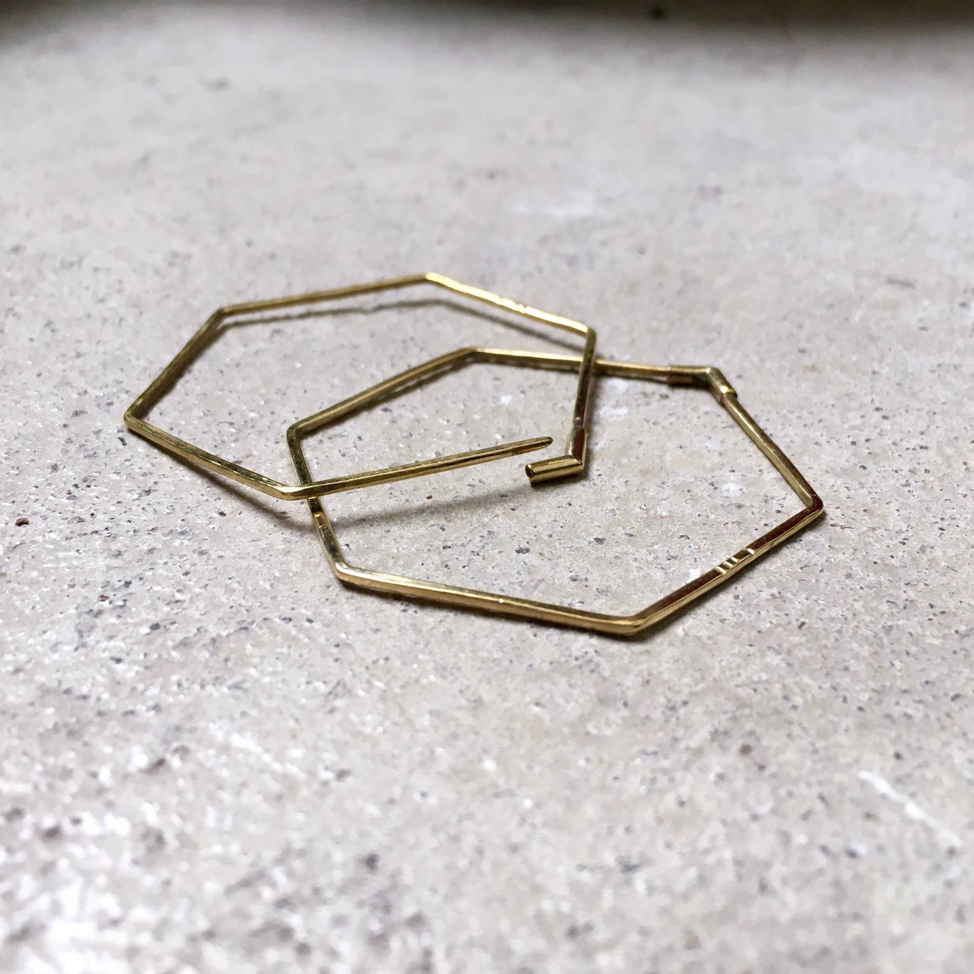 Hexa/Penta Skinny Hoops // Earrings Hexa/Penta Skinny Hoops // Earrings von lioWorks