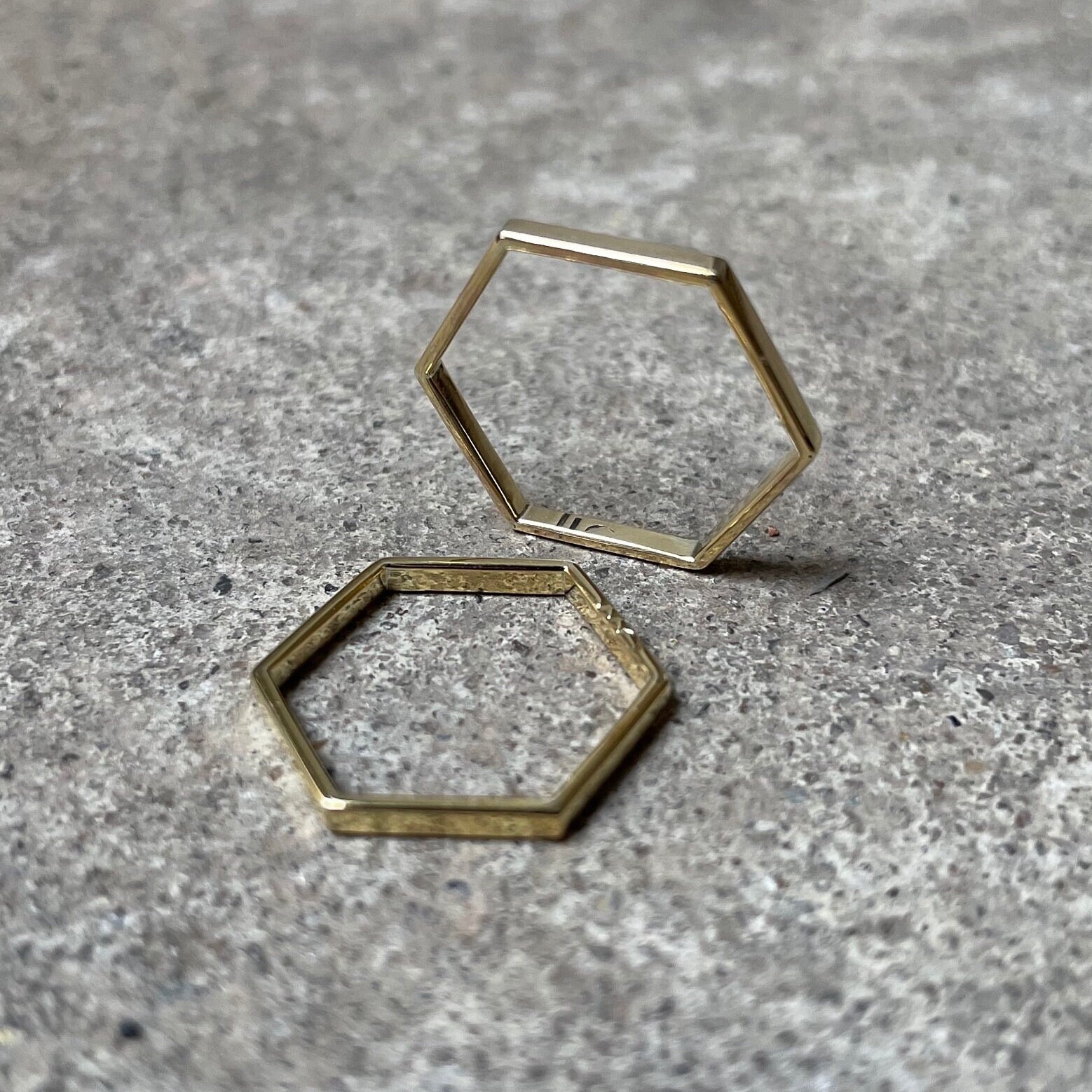Hexa Ring // Skinny Hexa Ring // Skinny von lioWorks