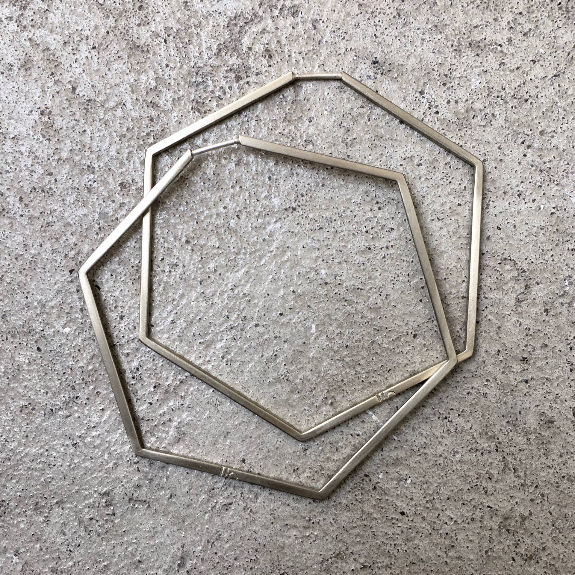 Penta/Hexa Hoop Earrings/Kreolen Ohrringe Pentagon Hexagon Geometric Jewelry Polygon Collection Penta/Hexa Hoop Earrings/Kreolen Ohrringe Pentagon Hexagon Geometric Jewelry Polygon Collection von lioWorks