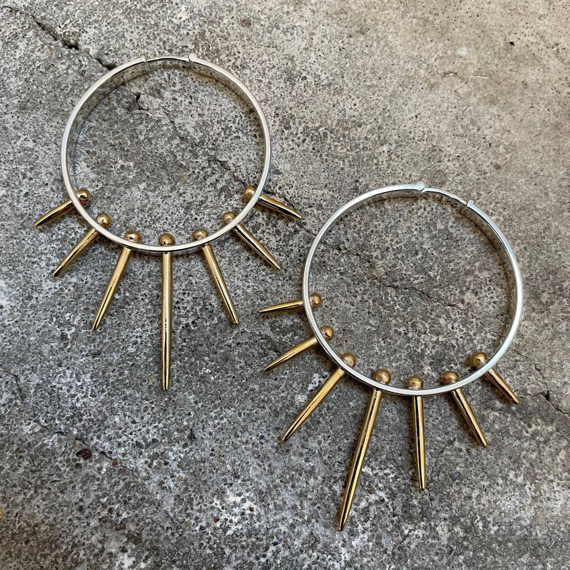 Sunray Hoops/Earrings Creoles Sunray Hoops/Earrings Creoles von lioWorks