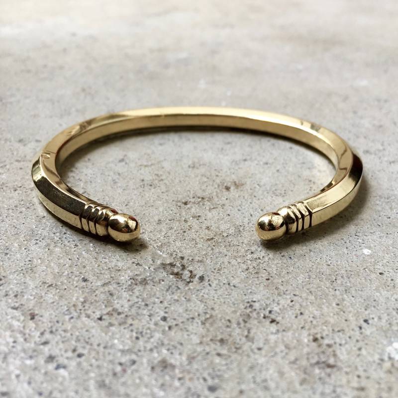Thick Cuff Bracelet/Bangle Massive Thick Armreifen Offen von lioWorks