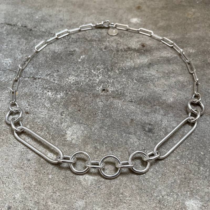 Unique Handmade Chain // Silver von lioWorks